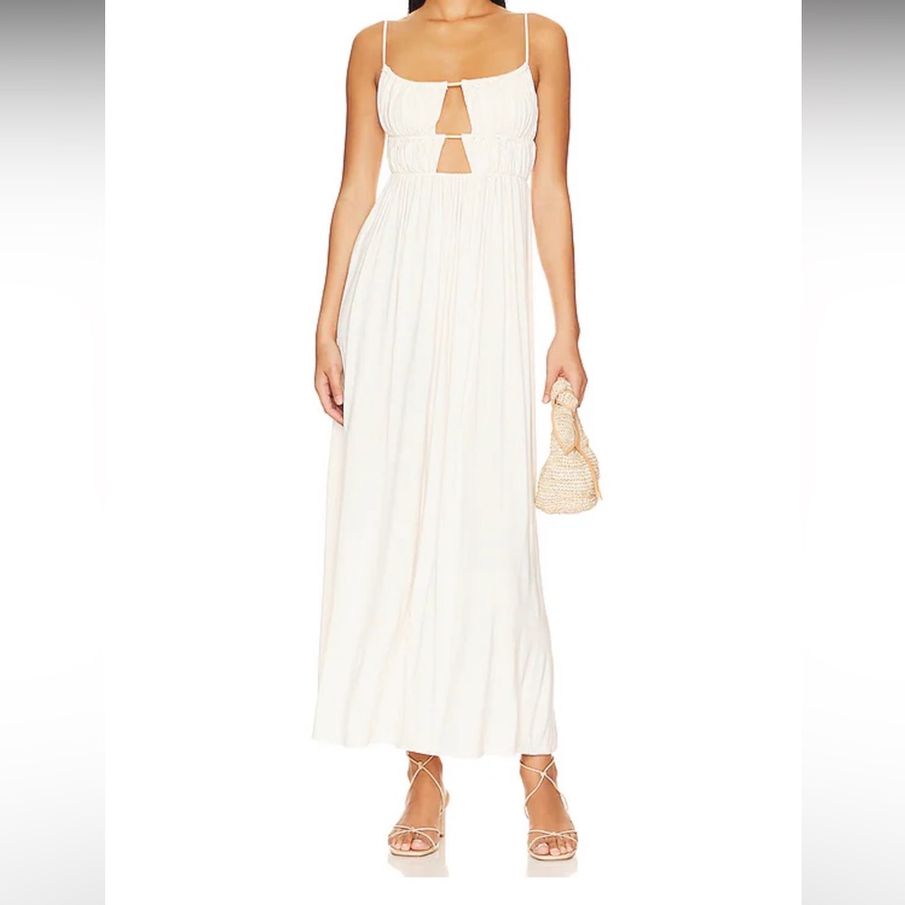 NWT Revolve L’academie Leonora Maxi Dress in Ivory XS